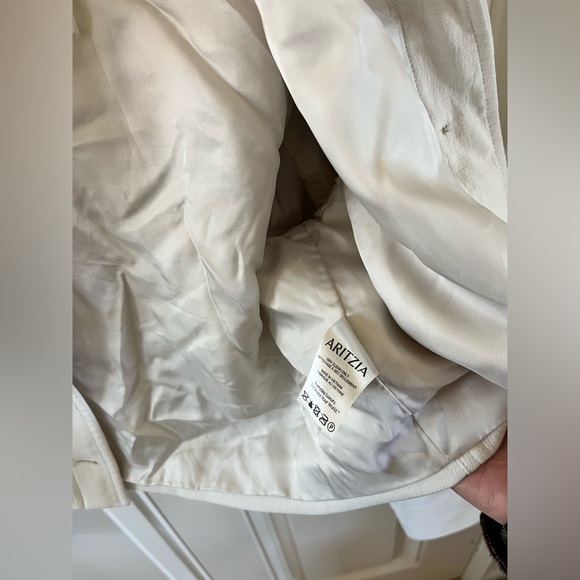 😎Aritzia Wilfred CruiseLinen Cropped Jacket - Picture 13 of 16